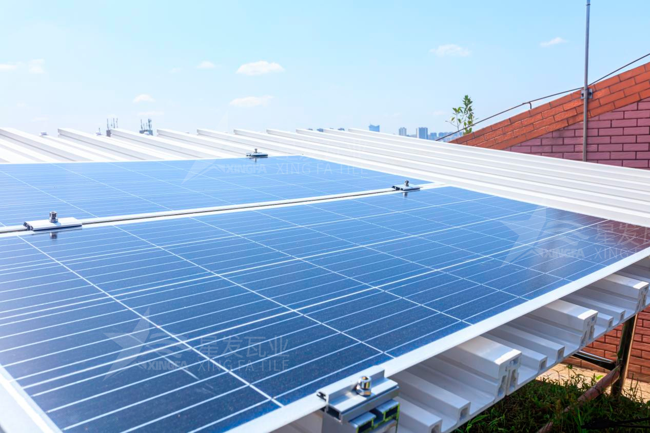 長知識(shí)了！廠房屋頂安裝光伏瓦的一大好處原來是它