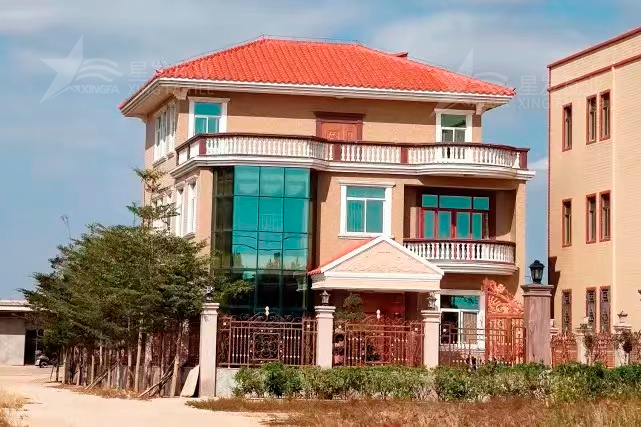 每一張屋面合成樹脂瓦都是藝術(shù)品，都獨(dú)具匠心！