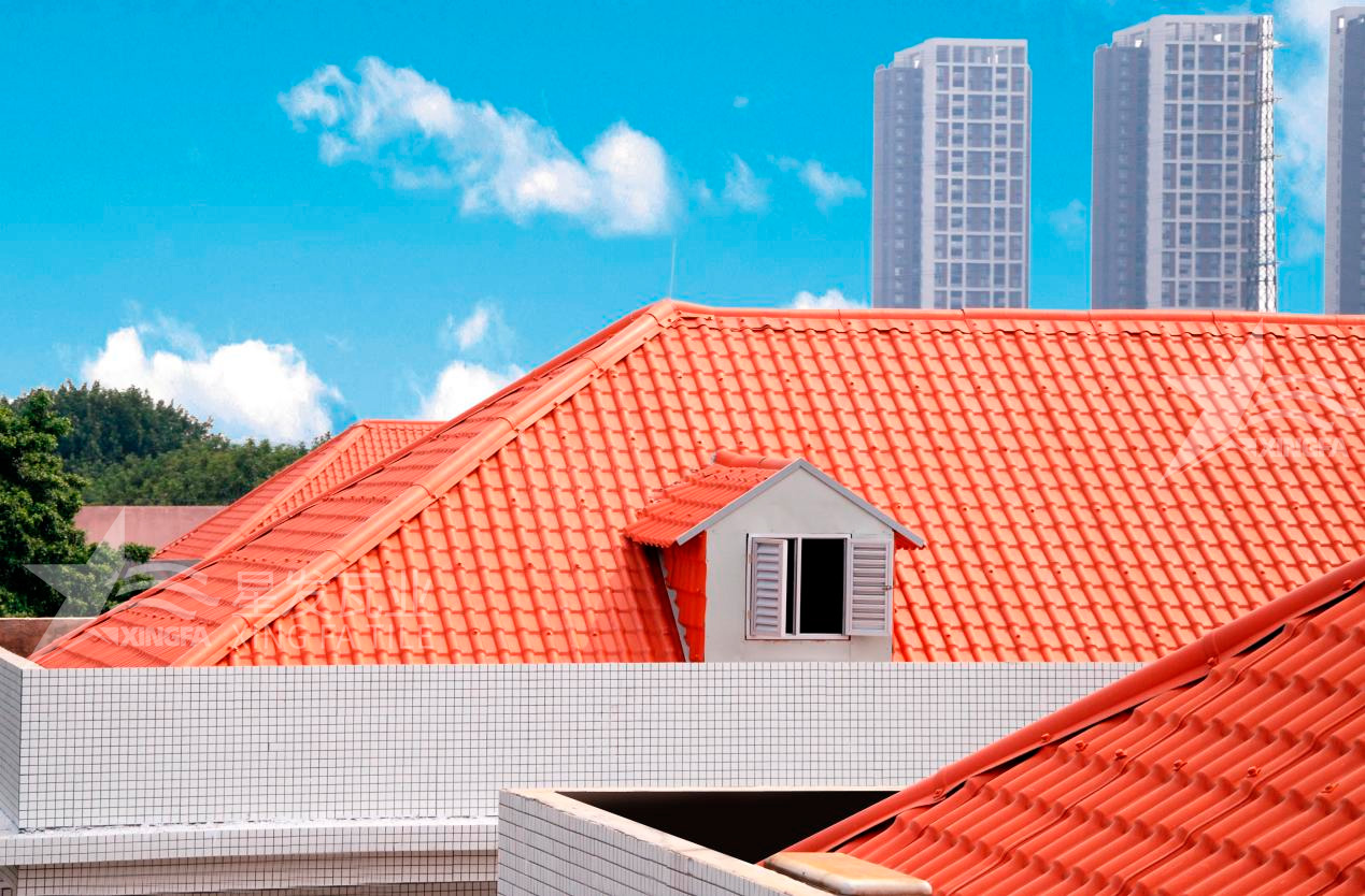 屋面建材首選--合成樹脂瓦，都用在哪里了？