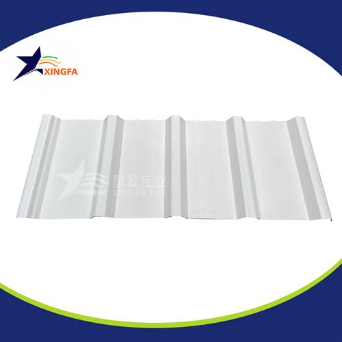 新型環(huán)保屋面建材840梯形瓦供鋼結構工程房頂用 pvc耐候防腐復合塑料防腐屋頂瓦 廠家生產銷售